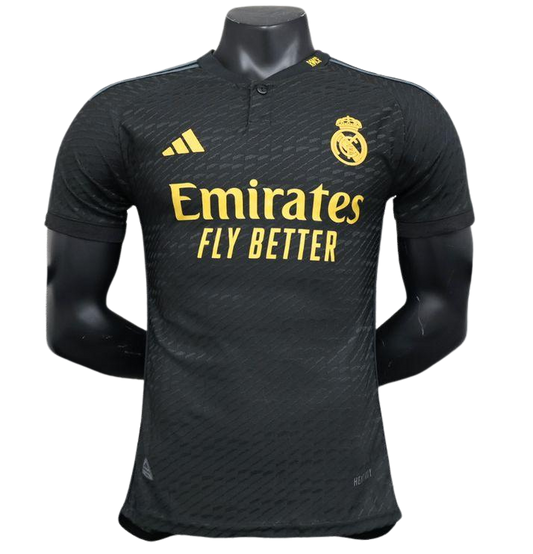 2024 Real Madrid x Y3 Black Special Kit - Player Version - Goatgears