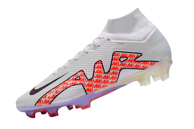 Nike Zoom Mercurial Vapor 15 Elite FG White Bright Crimson - GoatGears