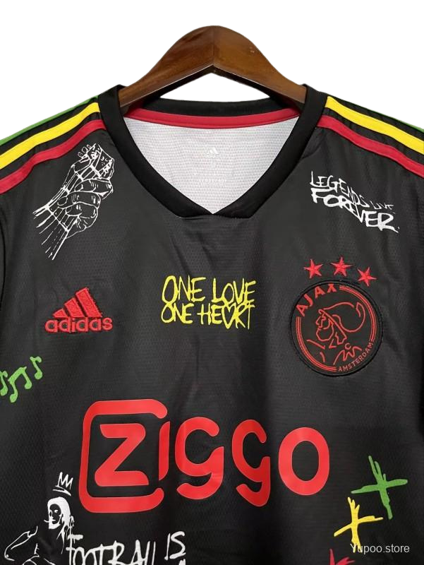 2021/2022 Ajax Third Bob Marley Special Edition kit - Fan version | GoatGears Store