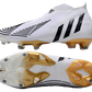 Adidas Predator Edge+ FG Al Hilm - White/Black/Metallic Gold - GoatGears