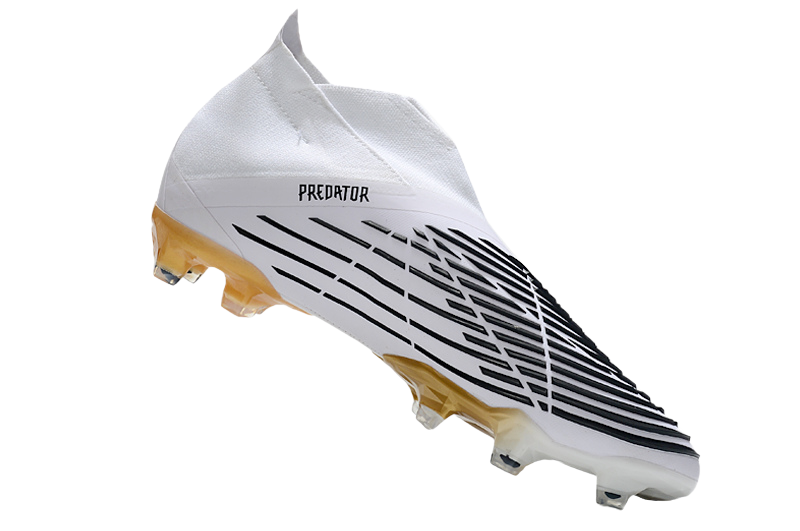 Adidas Predator Edge+ FG Al Hilm - White/Black/Metallic Gold - GoatGears