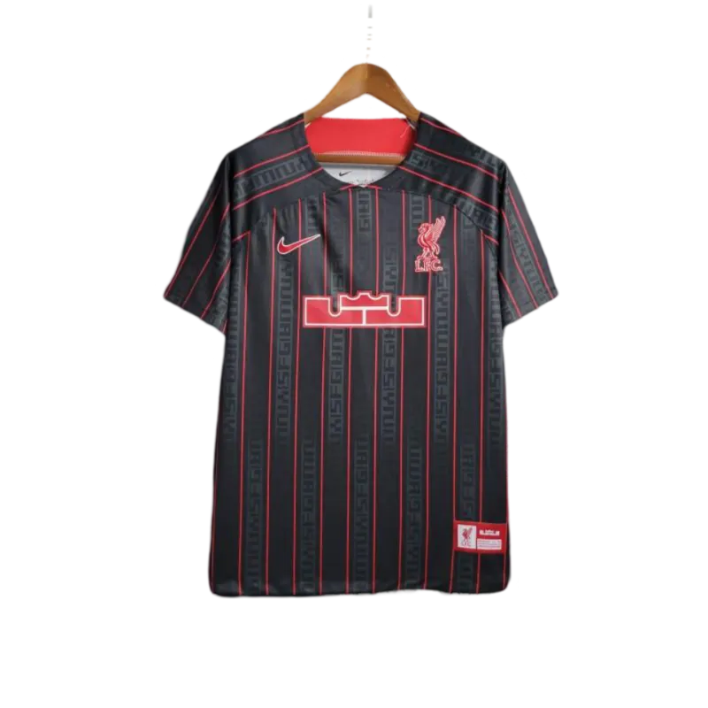 23/24 Liverpool x Lebron Black Jersey Fan Version - GoatGears Store