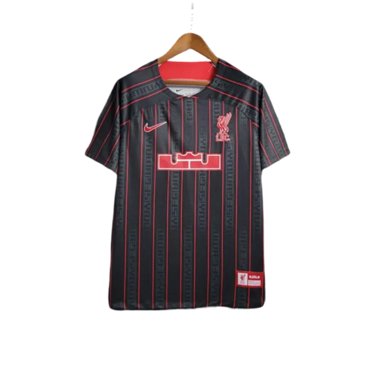 23/24 Liverpool x Lebron Black Jersey Fan Version - GoatGears Store