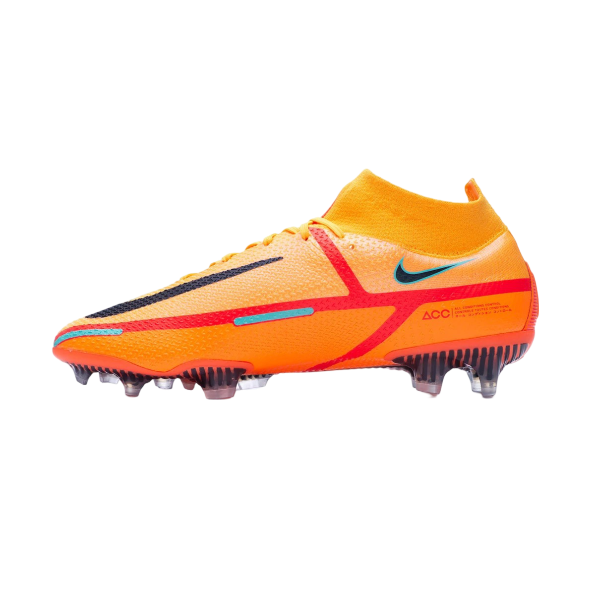 Nike Phantom GT2 Elite DF FG Black Orange - GoatGears Store