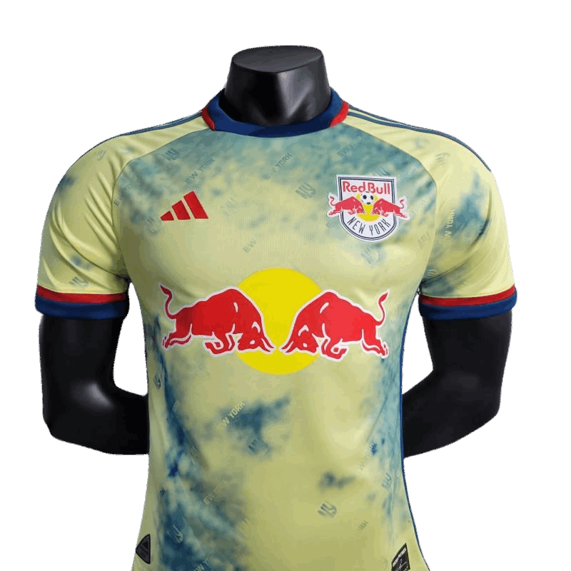 New York 23/24 Red Bulls Home Kit - Player Version - Front