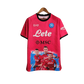 2023/2024 Napoli Face Game Lozano Red Kit - Fan version