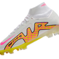 Nike Air Zoom Mercurial Vapor 15 Elite FG - White/Pink/Red - GoatGears