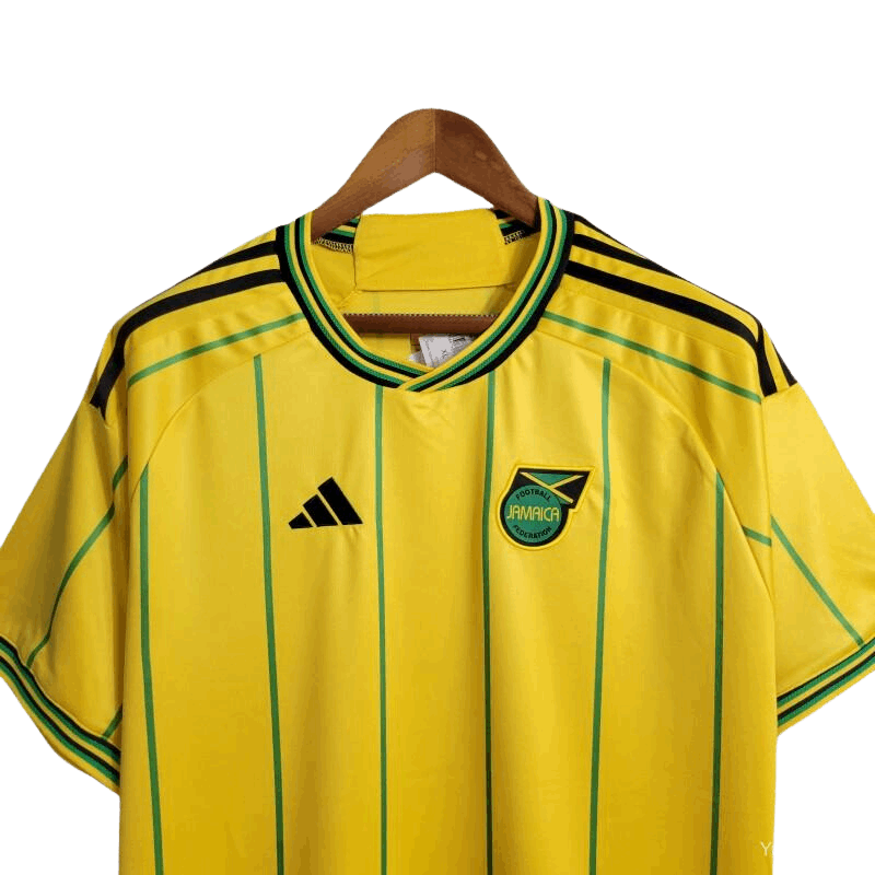 2023 Jamaica home football kit - Fan version - Front