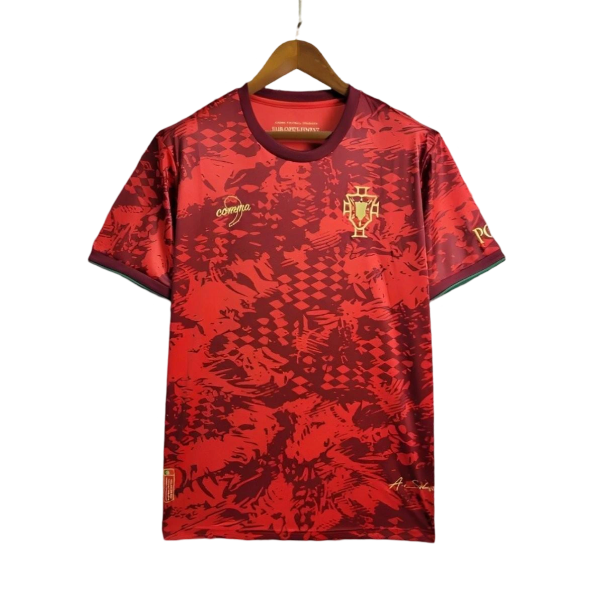 2024/2025 Limited Edition Comma Portugal Champions of Europe Football Jersey - Fan version