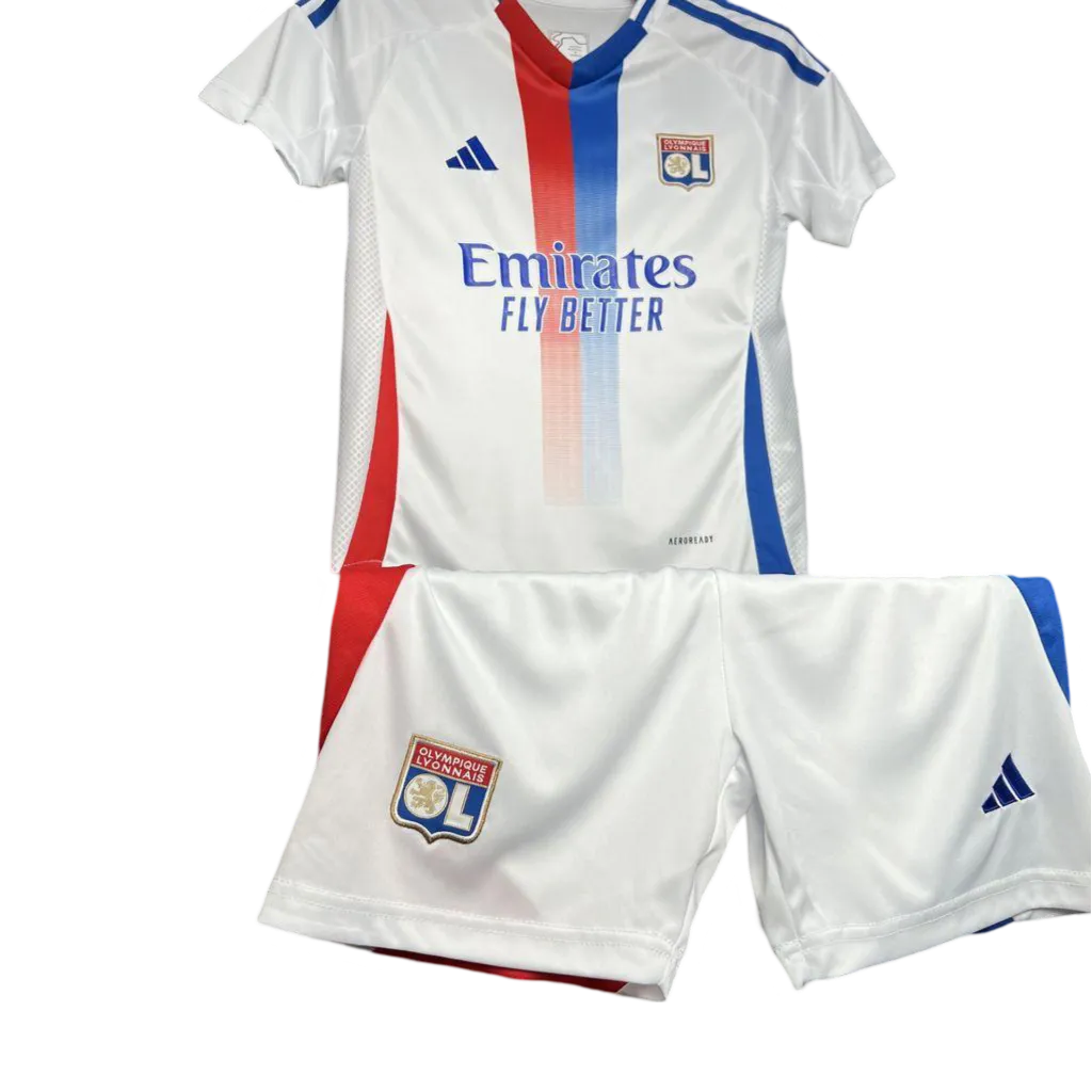 2024/2025 Olympique Lyon Home Kids & Junior kit | GoatGears Store