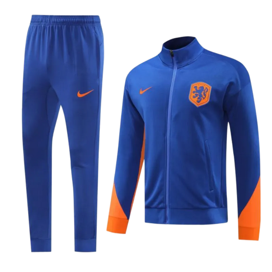 2024 Netherlands Blue Full Zipper Jacket + Long Pants | GoatGears Store