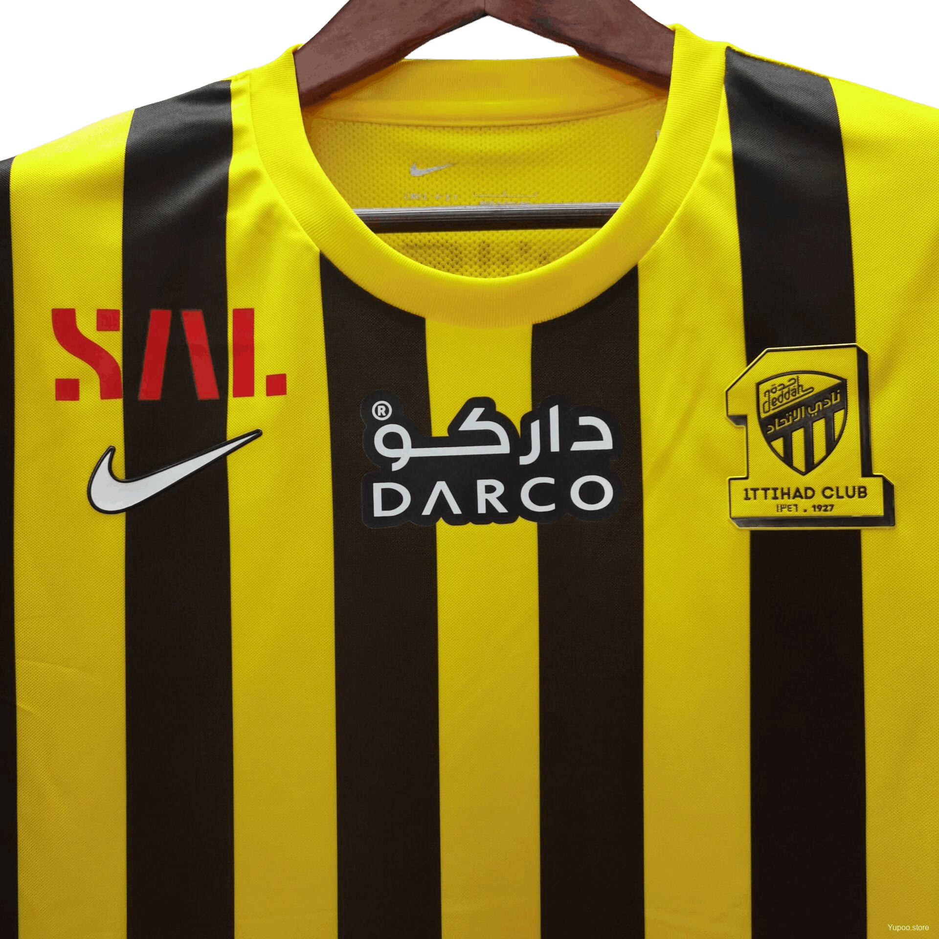 Al Ittihad Benzema 23/24 Home Kit - Fan Version - Front