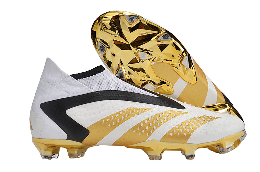 Adidas Predator Accuracy+ FG x Jude Bellingham - White/Gold/Black - GoatGears