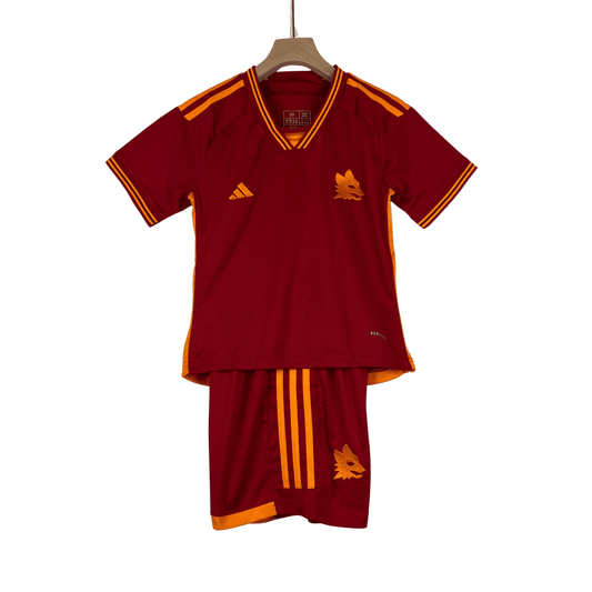 23/24 AS Roma Home Kids and Junior Kit