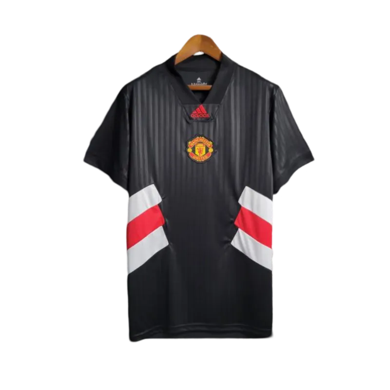 23/24 Manchester United Black ICON Jersey Embroidery - GoatGears Store