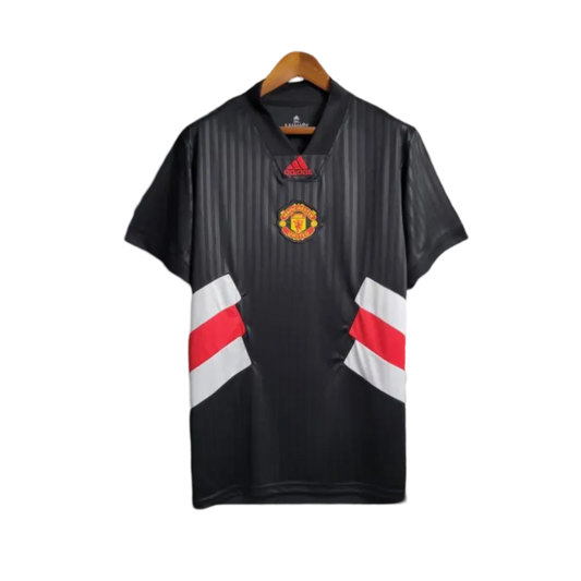 23/24 Manchester United Black ICON Jersey Embroidery - GoatGears Store