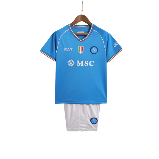 23/24 Napoli Home Kids and Junior Kit