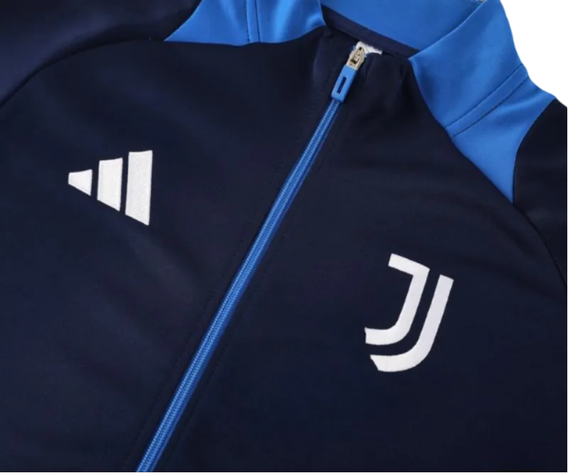 2024/2025 Juventus Blue Full Zipper Jacket + Long Pants | GoatGears Store