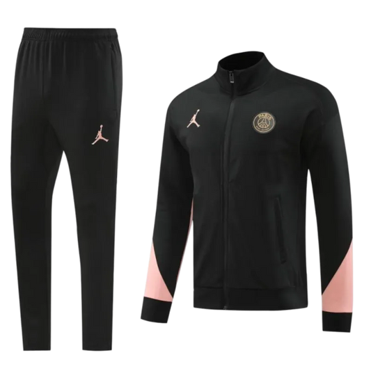 2024/2025 PSG Black Full Zipper Jacket + Long Pants | GoatGears Store