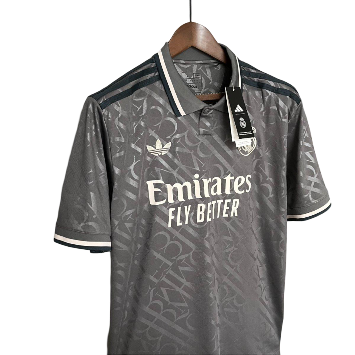 24/25 Real Madrid Third Black Jersey - Fan Version | GoatGears Store