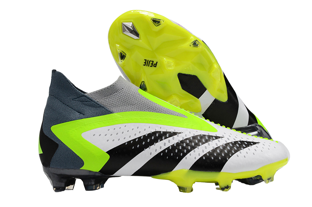 Adidas Predator Accuracy + AG Crazyrush - Blanc/Noir/Lucid Lemon - GoatGears