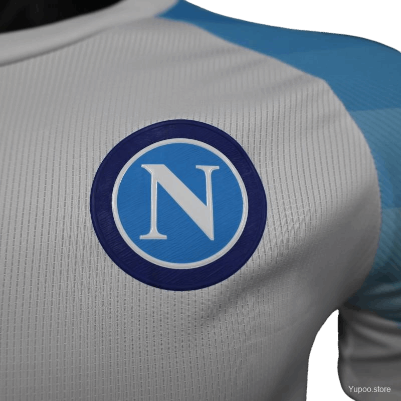 2023/2024 Napoli Face Game Victor Osimhen Champion Kit - Player Version