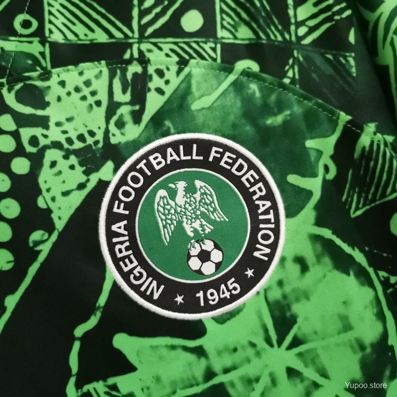 Nigeria 22/23 Home Kit - Fan Version - Logo