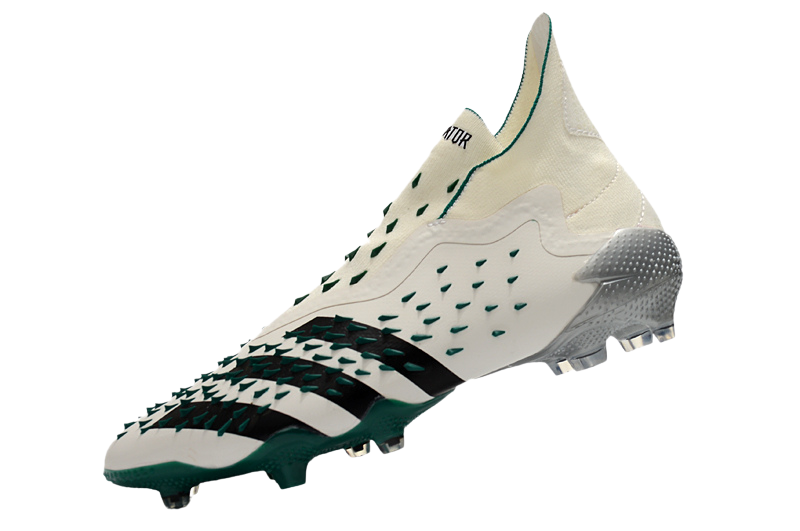 Adidas Predator Freak+ FG EQT Demonskin White Sub Green - GoatGears