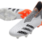 Adidas Predator Freak+ Whitespark FG - White Dark Metallic Silver Red - GoatGears