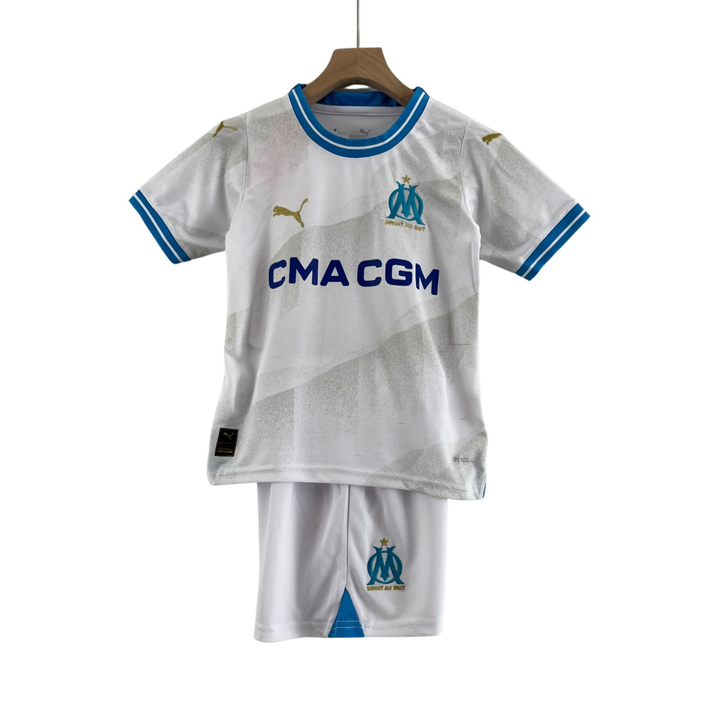 23/24 Olympique Marseille Home kids kit - GoatGears Store