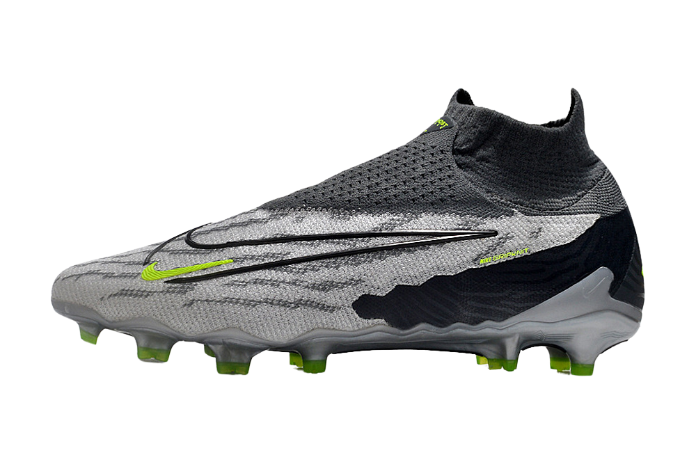 Nike Phantom GX Elite FG - Grey & Yellow - GoatGears