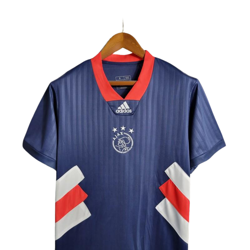 2023/2024 Ajax Icon Blue kit Embroidery Logo - Fan version