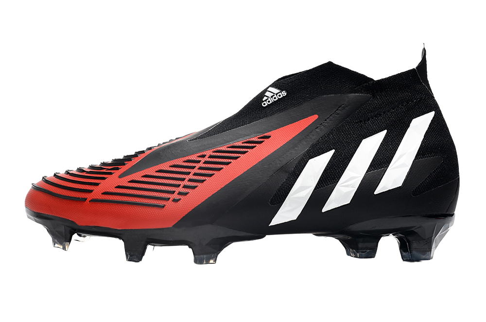 Adidas Predator Edge FG - Black/White/Red - GoatGears