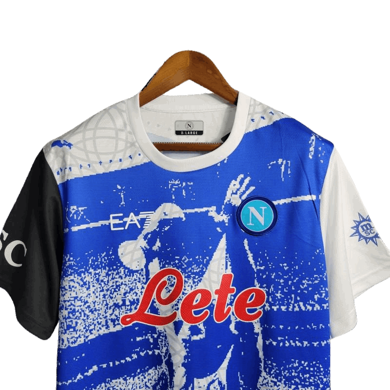 2023/2024 Napoli Blue "Maradona" Special Edition kit - Fan version