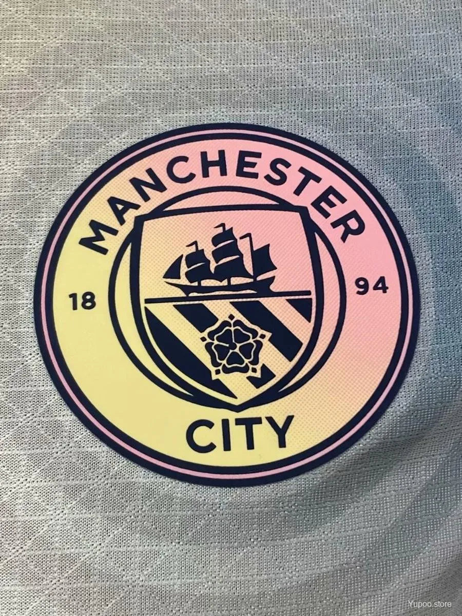 24/25 Manchester City WhitePink Special Kit - Player Version | GOATGEARS Store