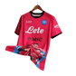 2023/2024 Napoli Face Game Lozano Red Kit - Fan version