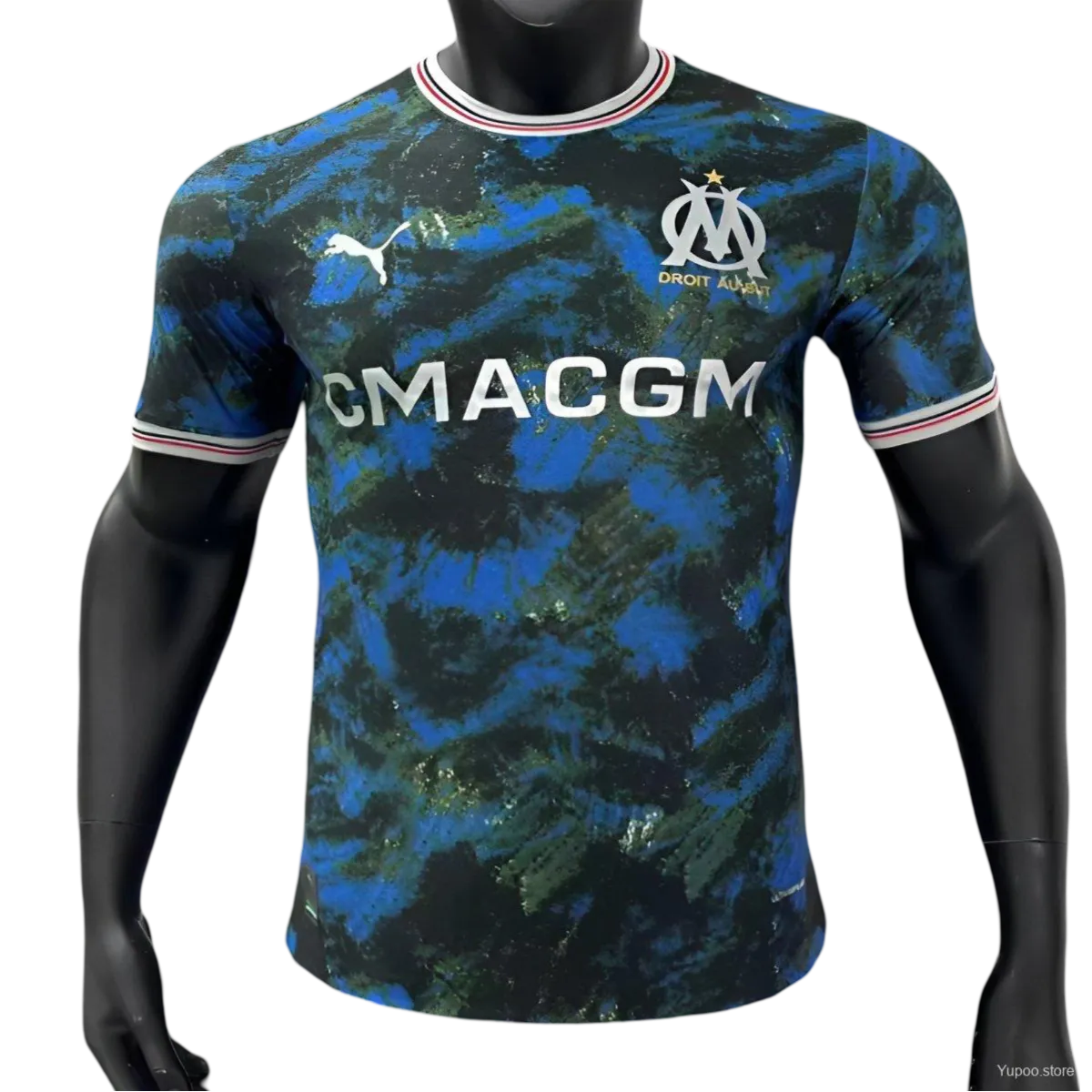 24/25 Olympique Marseille Special edition Blue Jersey Player Version - Goatgears Store