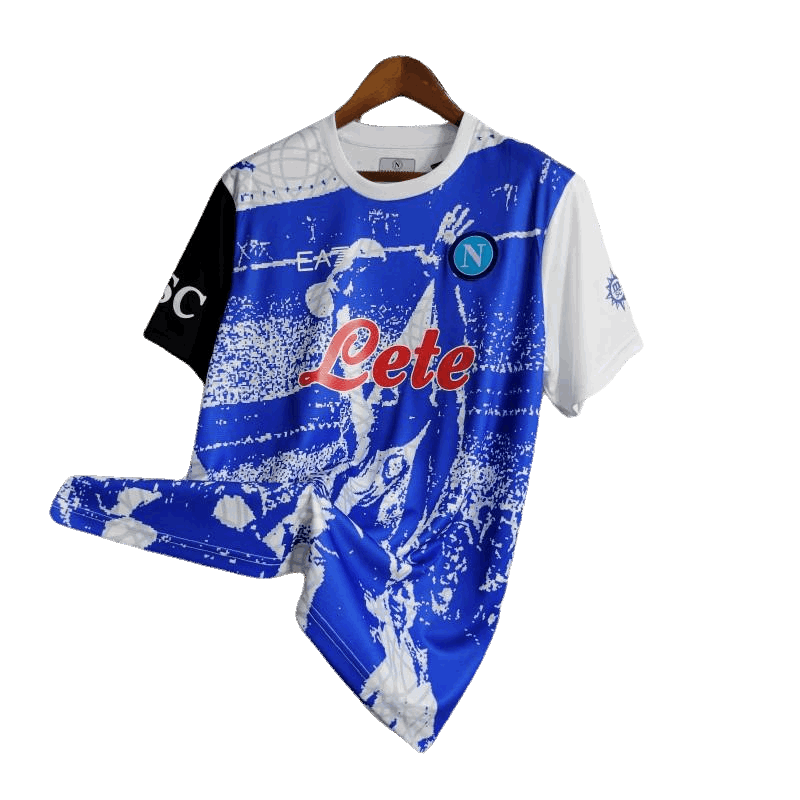 2023/2024 Napoli Blue "Maradona" Special Edition kit - Fan version