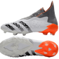 Adidas Predator Freak+ Whitespark FG - White Dark Metallic Silver Red - GoatGears