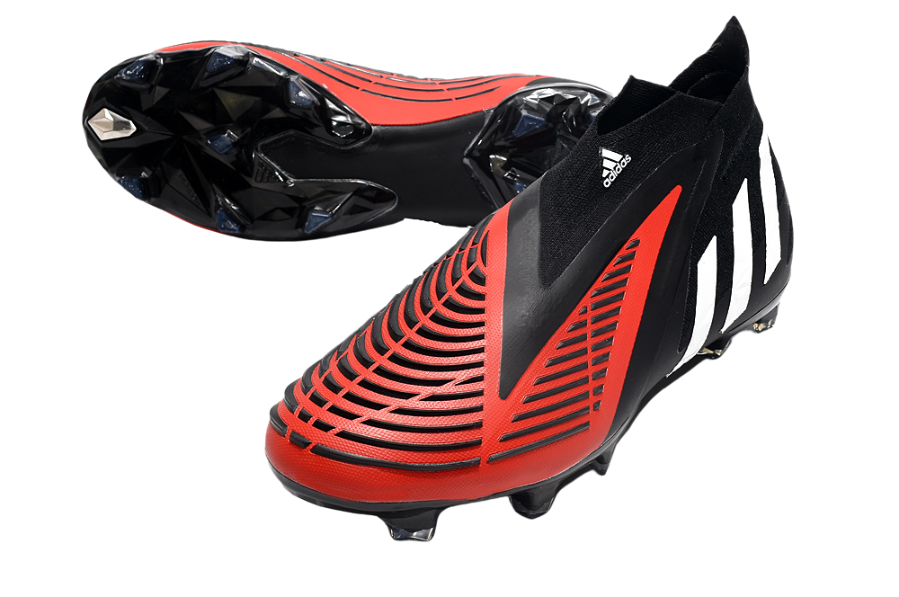 Adidas Predator Edge FG - Black/White/Red - GoatGears