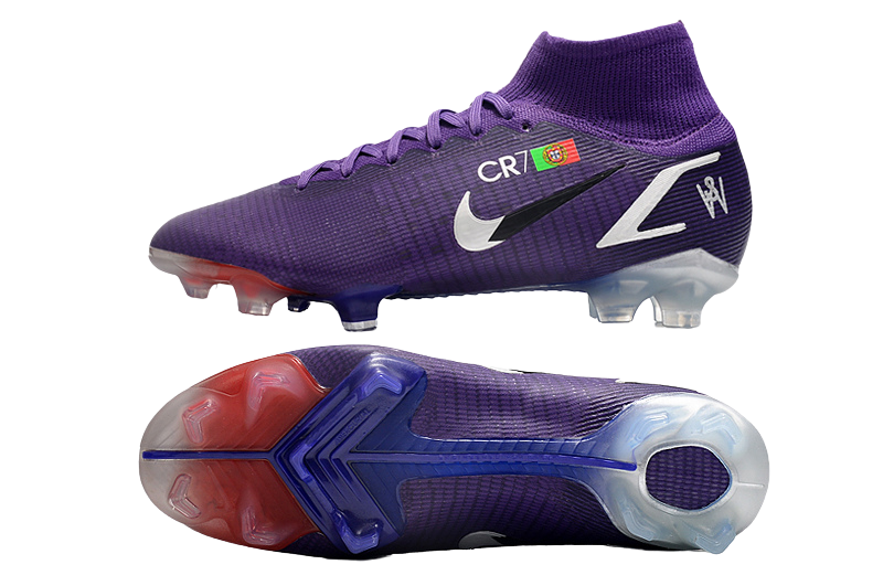 Nike Mercurial Superfly 8 Elite FG Ronaldo CR7 Purple - GoatGears