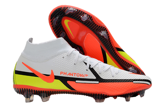 Nike Phantom GT II Elite DF FG Blanc Carmin Volt - GoatGears