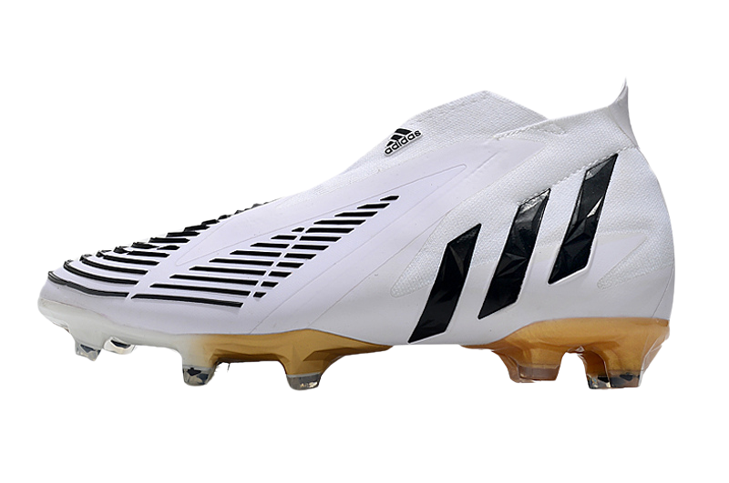 Adidas Predator Edge+ FG Al Hilm - White/Black/Metallic Gold - GoatGears