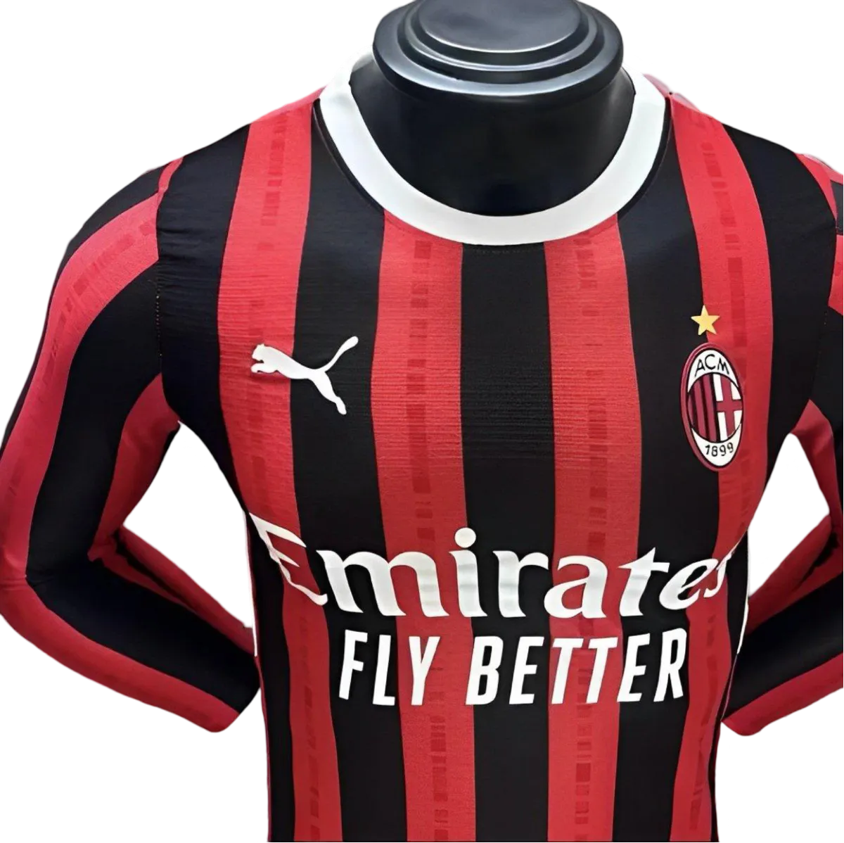 24/25 A.C Milan Long Sleeves Home kit - GoatGears Store