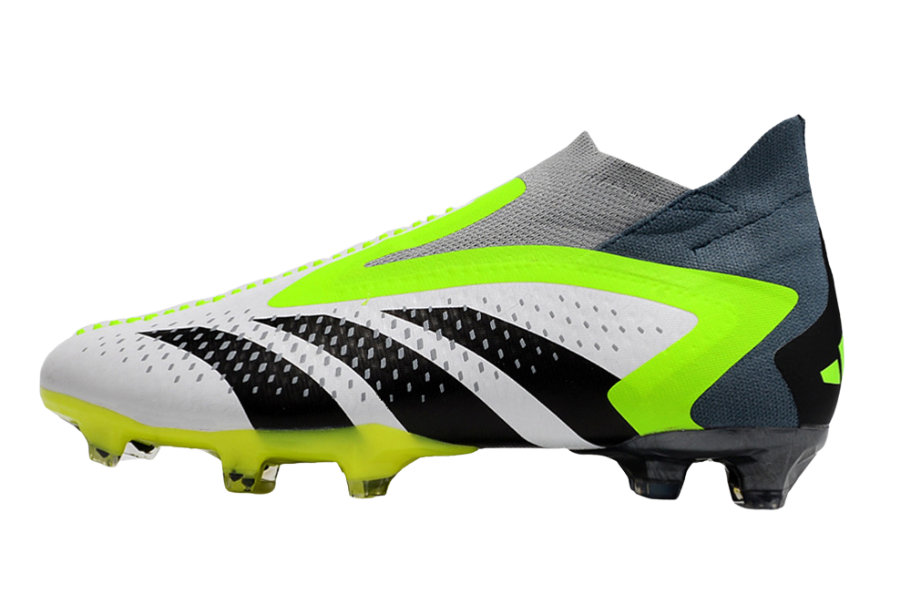 Adidas Predator Accuracy + AG Crazyrush - Blanc/Noir/Lucid Lemon - GoatGears