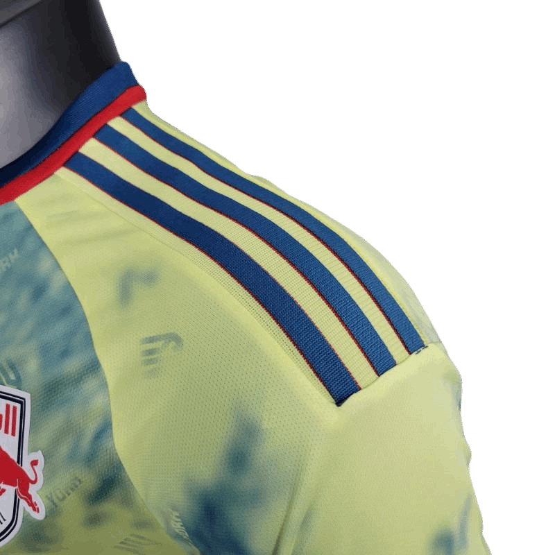 New York 23/24 Red Bulls Home Kit - Player Version - Side