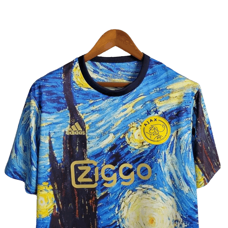 Ajax 23/24 Vincent Van Gogh Special Edition Kit - Fan Version - Front