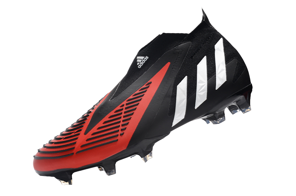 Adidas Predator Edge FG - Black/White/Red - GoatGears