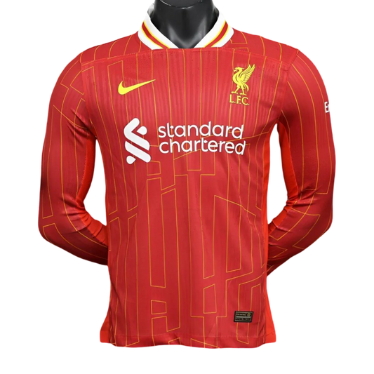 24/25 Liverpool Long Sleeves Home kit | GoatGears Store