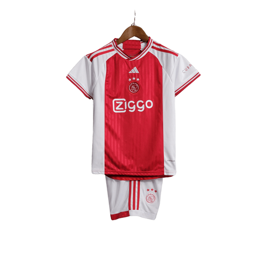 23/24 Ajax Home Kids and Juniors Kit | GoatGears Store